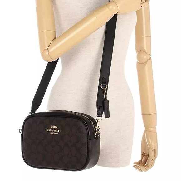 ✨ SOLD ✨ Coach Jamie Camera Bag In Signature Canvas - Picture 5 of 15